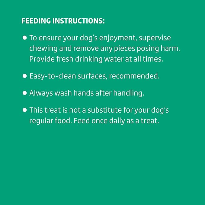 Wonder Bound Beef Flavor Dental Sticks for Tiny Dogs (5-20 lbs), 6-Ridge Shape for Plaque & Tartar Control, Freshens Breath, Formulated with Vitamin C, 108 Count