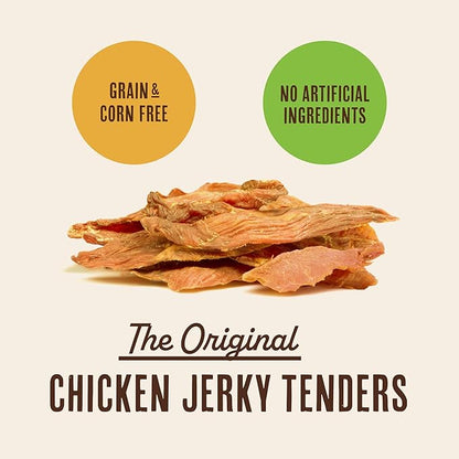 Waggin' Train Limited Ingredient, Grain Free Dog Treat, Chicken Jerky Tenders - 11 oz. Pouch