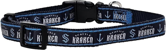 Pets First NHL Collar for Dogs & Cats. Adjustable, Cute, & Stylish! The Ultimate Hockey Fan Collar!
