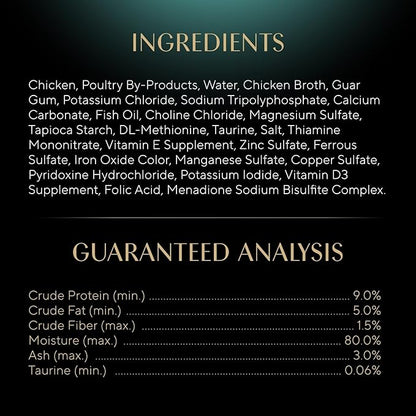 Sheba Perfect Portions Wet Cat Food Pate Savory Chicken Entree,2.6 oz. Twin-Pack Trays,Cat Food Wet Recipe (,48 Servings),24 Count (Pack of 2)