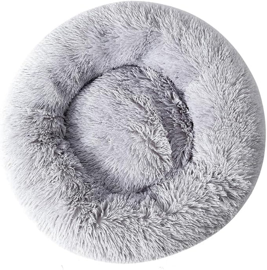 Cat Bed Bunny Bed Kitten Bed Dog Beds for Indoor Cats Pet Beds Cheap Dogs Bed Donut Dog Pillow Large Comfort Cat Pillow Warm for 4Kg Pet