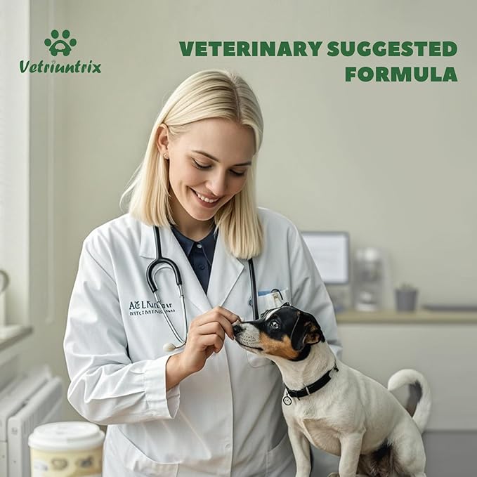 Dog Allergy Chews, Dog Allergy Relief Chews Coat Supplement for Itchy Skin Paw Licking, Probiotics for Dogs with Colostrum Omega-3 Turmeric Immune Supplement-30ct