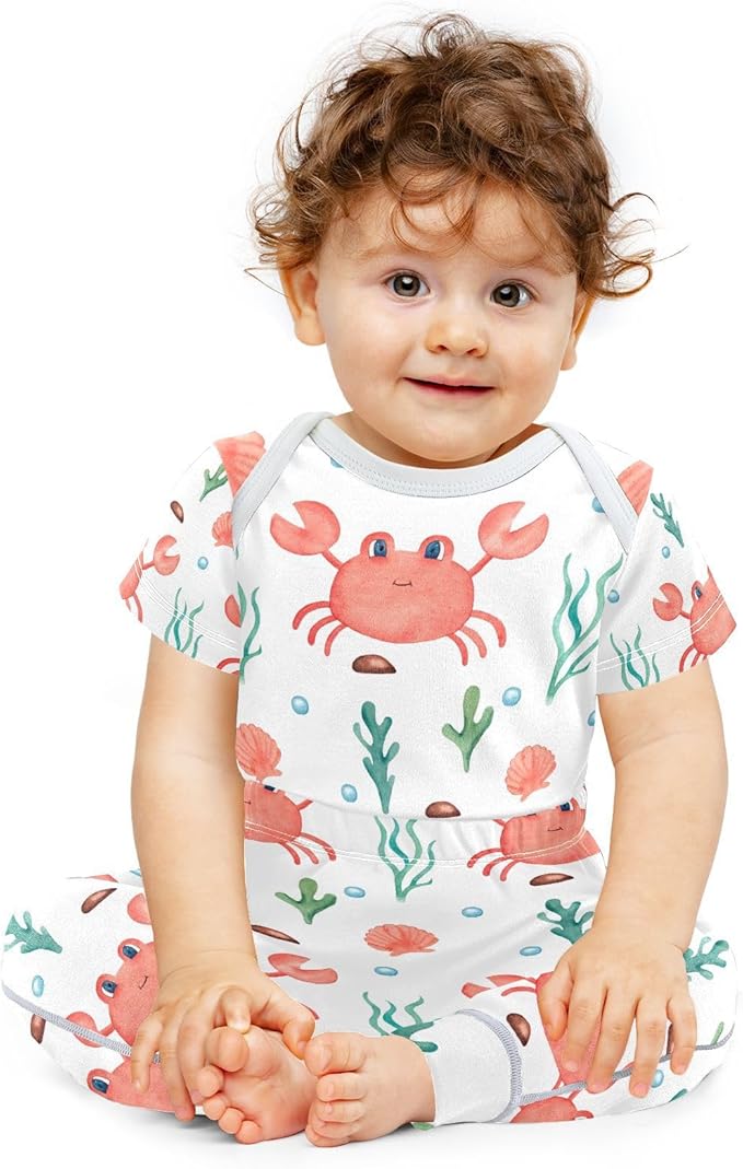 Baby Clothes Set Infant Bodysuits Pants Sets 0-24M For Boys Girls