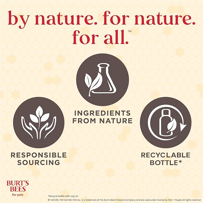 Burt’s Bees for Pets Itch Shampoo with Manuka Honey and Chamomile for Dogs, Itch Relief for Dogs - Naturally Derived Ingredients, 16 Fl Oz