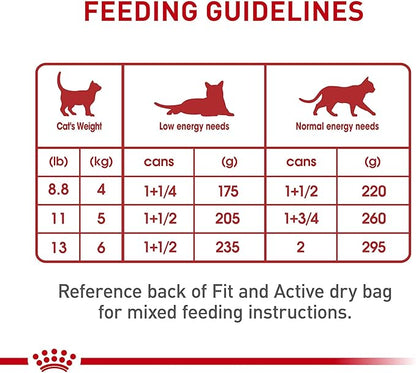Royal Canin Feline Health Nutrition Adult Instinctive Adult Loaf in Sauce Cat Food, 3 oz (Pack of 24)
