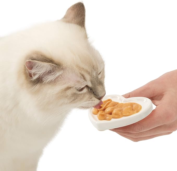 Catit Creamy Lickable Cat Treat – Hydrating and Healthy Treat for Cats of All Ages - Chicken & Shrimp, 15-Pack