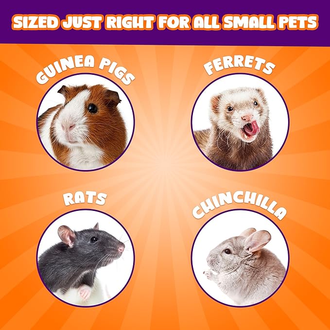CoCoo 2 oz Grinding Rocks for Small Pets – Rabbit Teeth Grinder, Lava Rock Chew Toy, Accessory for Teeth & Nail Care, Calcium Enrichment, Smooths Claws, Non‑Dye Decorative Cage Stone for Hamsters
