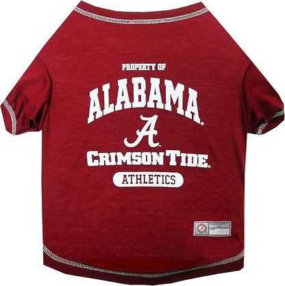 Pets First AL-4014-XS Alabama Tee Shirt, X-Small Size, Multicolor, One Size