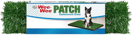 Four Paws Wee-Wee Premium Patch Indoor and Outdoor Pet Potty for Dogs l Dog Potty Training l Artificial Grass l Wee-Wee Patch
