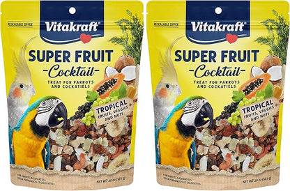 Vitakraft Super Fruit Cocktail Parrot and Cockatiel Treat 40 oz.