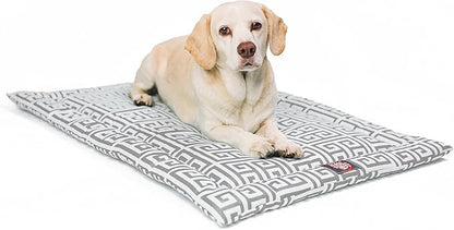 36" Towers Gray Crate Dog Bed Mat By Majestic Pet Products