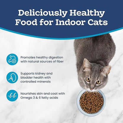 Blue Buffalo Tastefuls Adult Dry Cat Food Sensitive Stomach Formula, Made in the USA with Natural Ingredients, Chicken Recipe, 7-lb. Bag