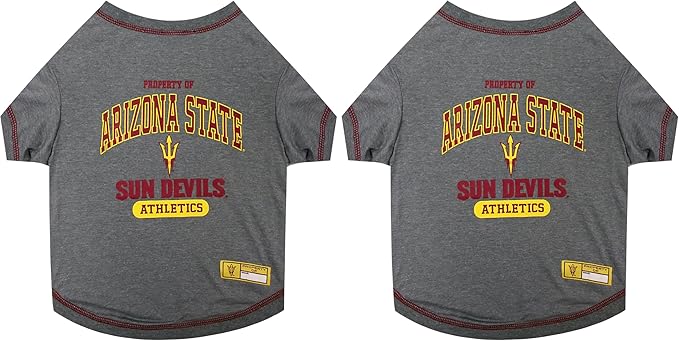 NCAA Arizona Sun Devils Dog T-Shirt, Medium (Pack of 2)