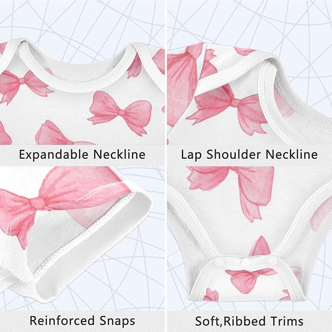 Bright Emotions Raccoons Baby Short Sleeve Bodysuits Romper Unisex Infant Outfit Wrapping Clothes for Boy Girl kids 3M
