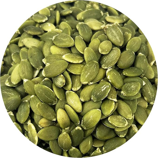 PACIFIC Organic Petfood Organic Feed Pumpkin Kernel Seeds - Organic Pumpkin Seeds for Dogs | Rich with Fiber & Minerals | USDA and CCOF Certified | Packed in USA - 5Lbs