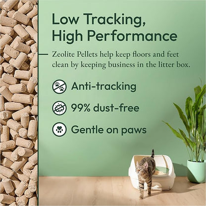 Purina Tidy Cats Non Clumping Cat Litter, Breeze Enhanced Pellets Multi Cat Litter - 3.5 lb. Bag