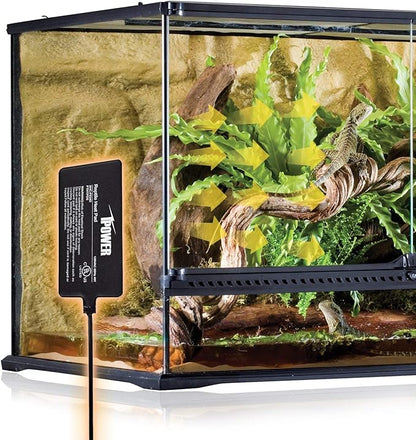 iPower 4 by 7-Inch Reptile Heating Pad Under Tank Terrarium Heater Warmer Heat Mat for Small Animals