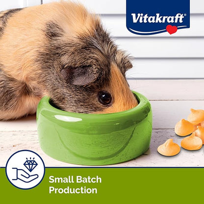 Vitakraft Drops with Orange Flavor Guinea Pig Treats 5.3 oz Bag Delicious Yogurt Enriched Snacks with Vitamin C Essential Nutrients and Wholesome Nourishment for Small Pets,(Pack of 2)