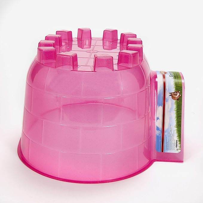 Kaytee Igloo Habitat Hideout For Pet Rabbits, Ferrets, Guinea Pigs, and Other Small Animals, Giant