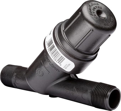 Rain Bird RBY075S Drip Irrigation in-Line Y Filter, 3/4" x 3/4" Male Thread