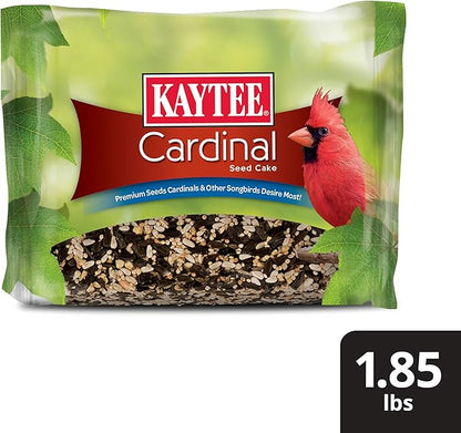 Kaytee Cardinal Seed Cake, Wild Bird Food, 1.85 Pounds