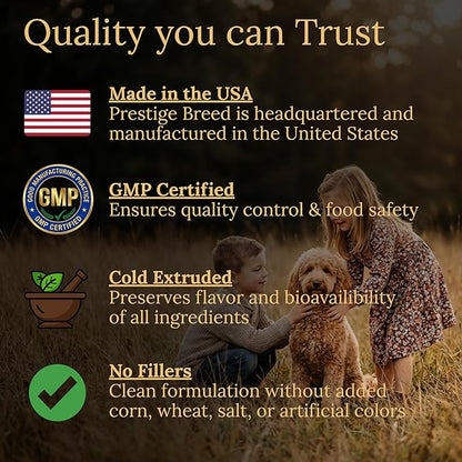 Multivitamins, Balanced Nutrition for Your Goldendoodle, 90 Count, Made in the USA with Real Bacon