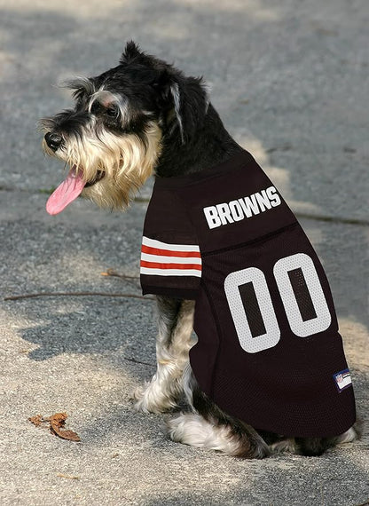 NFL CLEVELAND BROWNS DOG Jersey, Large