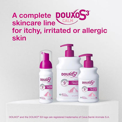 Douxo S3 Calm Shampoo, Contains 0.75% Ophytrium, Soothing, For Itchy, Irritated or Allergic Skin, For Dogs and Cats, 6.7 fl. oz. (200mL)