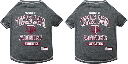 NCAA Texas A&M Aggies Dog T-Shirt, Small (Pack of 2)