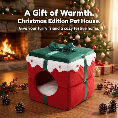 Cat Sleeping Bag for Indoor Cats - Pet Slipper Cave Bed for Indoor Cats and Small Dogs, Cozy & Soft Plush, Anti-Slip & Durable, Washable for Kittens and Puppies