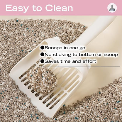 Bentonite Mix Cat Litter, Strong Clumping Litter, Odor Control, Easy Scooping, Clumps Lift Cleanly, Low Dust, Corn & Cassava Litter, 5.5 LB x 3 Bags