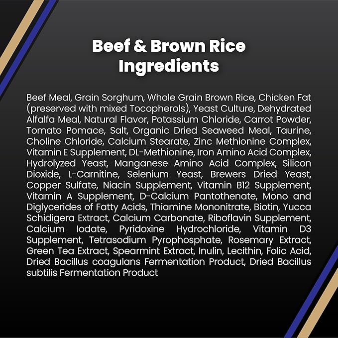 VICTOR Super Premium Dog Food – Select Beef Meal & Brown Rice Formula for Immune and Gut Health – Gluten-Free Beef Meal Dry Dog Food for All Normally Active Dogs of All Life Stages, 30 lbs