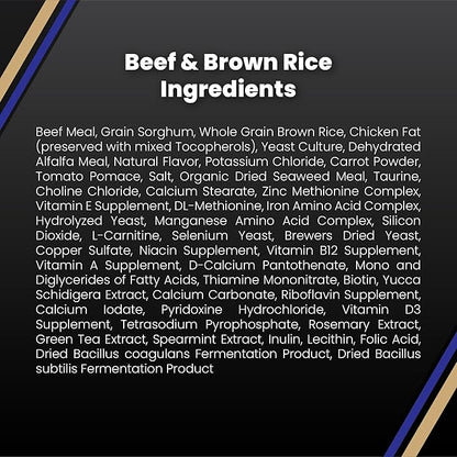 VICTOR Super Premium Dog Food – Select Beef Meal & Brown Rice Formula for Immune and Gut Health – Gluten-Free Beef Meal Dry Dog Food for All Normally Active Dogs of All Life Stages, 30 lbs