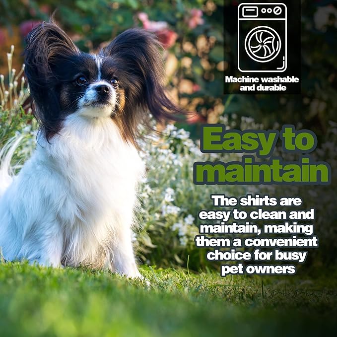 Elevate Your Dog's Fashion Quotient with Colorful and Breathable Sleeveless Cotton Shirts! Perfect Pet Apparel for Small to Medium Dogs Blue M