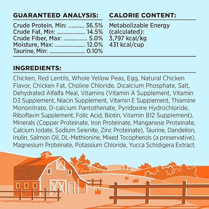 Liberty Dry Food Chicken Recipe for Cats, 3lb