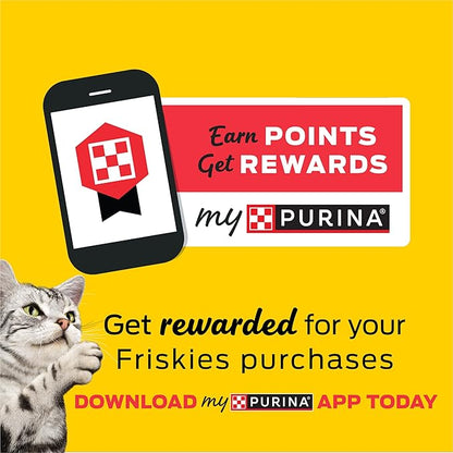 Friskies Purina Natural,Grain Free Lickable Cat Treats Lil’ Soups with Tuna in Chicken Broth - 1.2 oz. Cups,(Pack of 16)