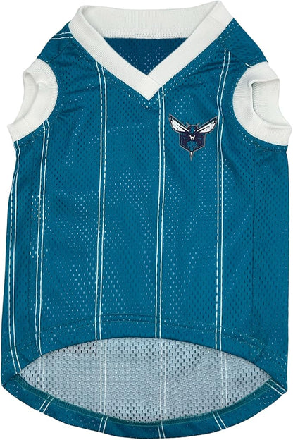 Pets First NBA Charlotte Hornets Dog Jersey, Large - Tank Top Basketball Pet Jersey
