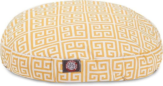 Citrus Towers Small Round Indoor Outdoor Pet Dog Bed With Removable Washable Cover By Majestic Pet Products