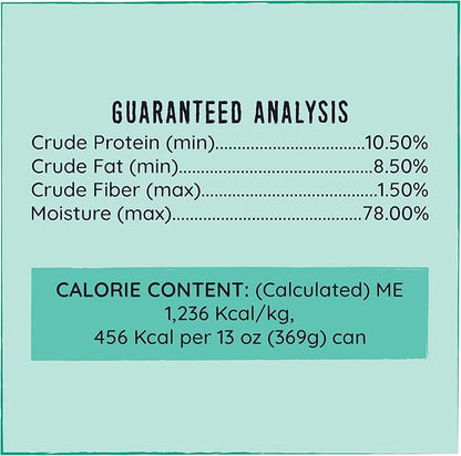 HOUND & GATOS Wet Dog Food, 98% Gamebird Poultry, case of 12, 13 oz cans (Pack of 2)