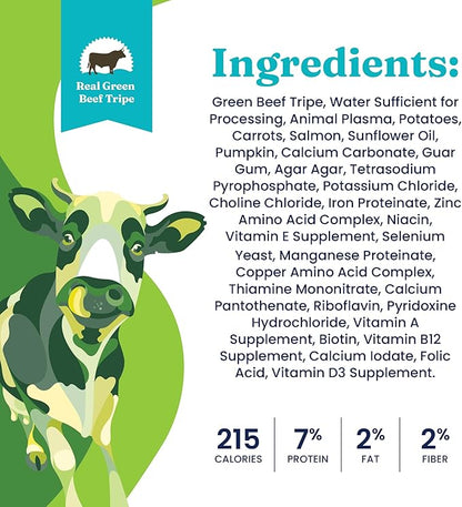 Solid Gold Beef Tripe Wet Dog Food Mix in for Adult & Senior Dogs - Helps Boost Appetite for Picky Eaters & Sensitive Stomachs - Canned Dog Food Additive for Healthy Digestion - Single 13.2oz Can