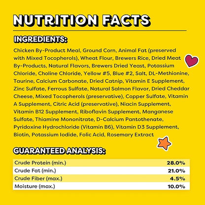 Temptations Cat Treats, Classic Crunchy and Soft Cat Treats, Blissful Catnip Flavor, Catnip Treats, 16 oz. Tub