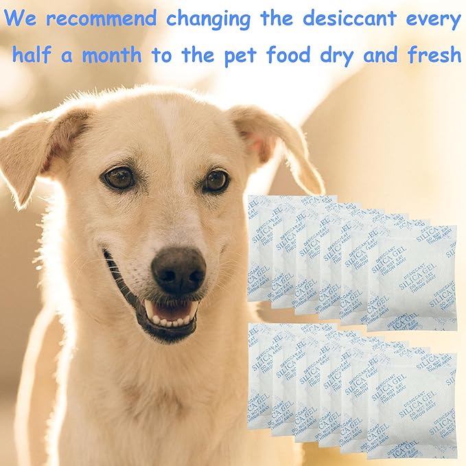 12-Pack Replacement Desiccant Bags for Voluas Automatic Pet Feeders Cat Dog Feeders Desiccant Bag (12)