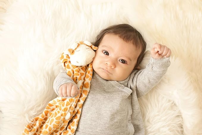 Angel Dear - Brown Giraffe, Blankie
