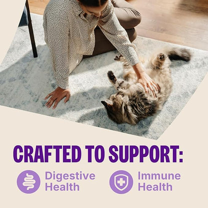Wellness Lickable Treats Soft Puree Natural Grain Free Adult Cat Treats, Duck Recipe, Contains 6-0.4 Ounce Squeezable Tubes