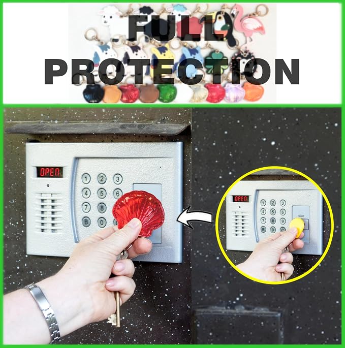 Leather Keychain Holder Case Compatible with AirTag,Cute Protective Bright Cover with Keyring,Anti-Scratch Finder GPS Tracker Case for Wallet Keys,bag,pets,Backpack(Red)