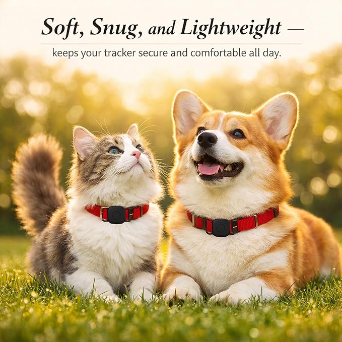Waterproof Dog Collar Holder for Tile Life360 Mate 2024/2022 Tracker,2 Pack Anti Lost Soft Silicone Case for cat pet Necklace, Protective Cover Accessories for Tile Tracker Finder (Black/Pink)