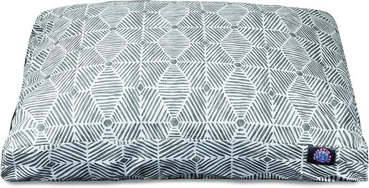 Majestic Pet Charlie Gray Large Rectangle Pet Bed