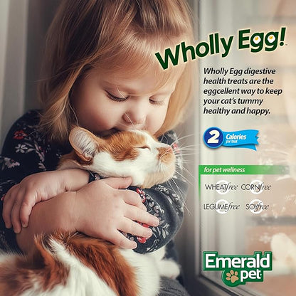 Emerald Pet Wholly Egg Cat Treats (Salmon)