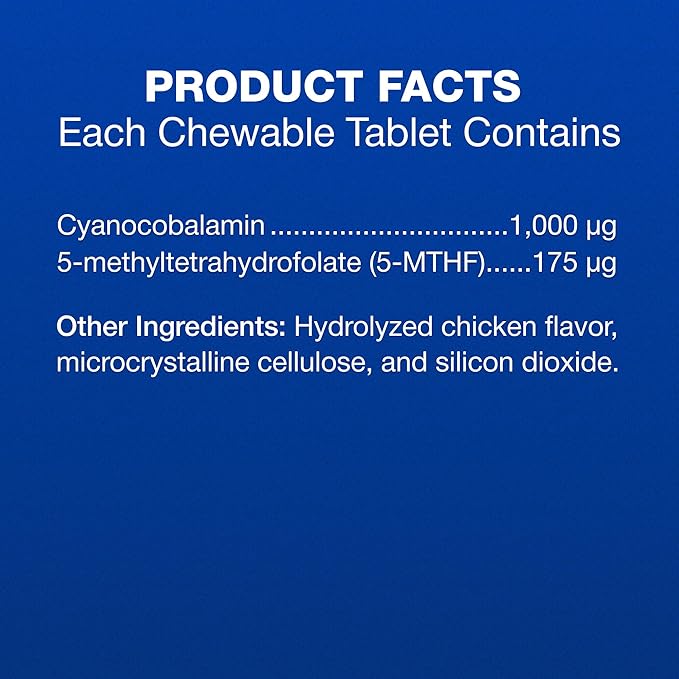 Nutramax Laboratories Cobalequin B12 Supplement for Medium to Large Dogs,45 Chewable Tablets,Hydrolyzed Chicken,2.08 Ounces,(Pack of 2)