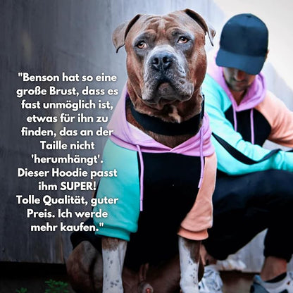 Spark Paws Human Hoodie - Premium Quality, Buttery Soft, Superior Comfort and Fit, Calming Fleece Interior, Suitable for All Styles – Cyber Color Block - M